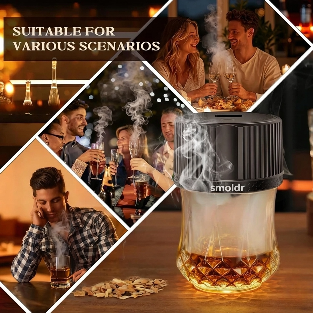 Smoldr's Automatic Whiskey Smoker Kit
